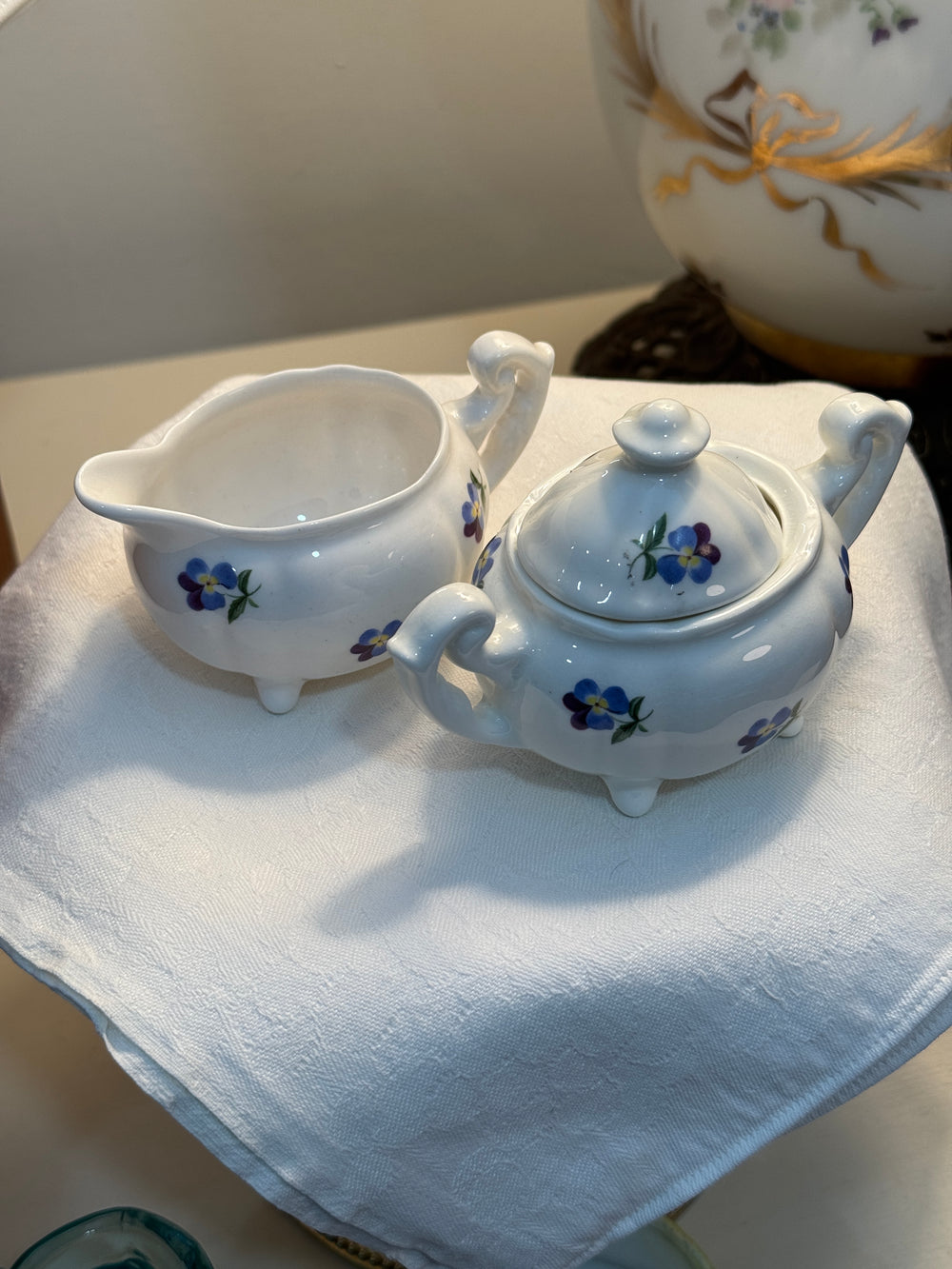 Jubilee China Sugar & Creamer