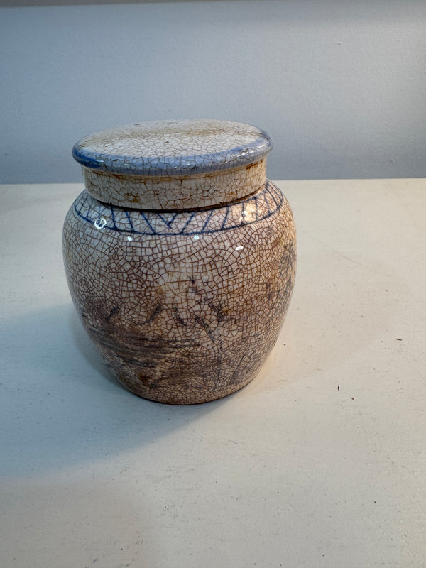 Antique Chinoiserie Ginger Jar