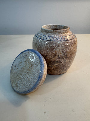 Antique Chinoiserie Ginger Jar
