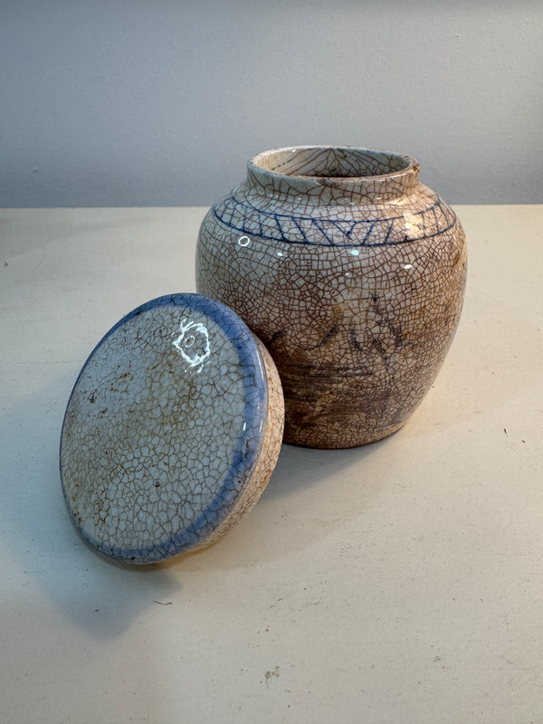 Antique Chinoiserie Ginger Jar